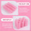6X  Self Grip Hair Rollers Cling DIY-HåRrullare 3 Cm 5
