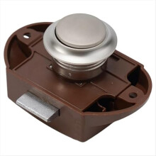 Push Button Cabinet Latch Lock Zinc Alloy Drawer Knob Catch for RV Mot
