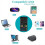 Voice Changer Handheld Multifunctional Sound Effects Modifier with 8 f 3
