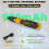 Cordless Mini Grinder Kit 3D Printed Resin Cured Engraving Pen ,Electr 6