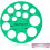 Round Safety Eye Sizer Tool,10-30mm Diameter Measuring Ruler for Doll, 2