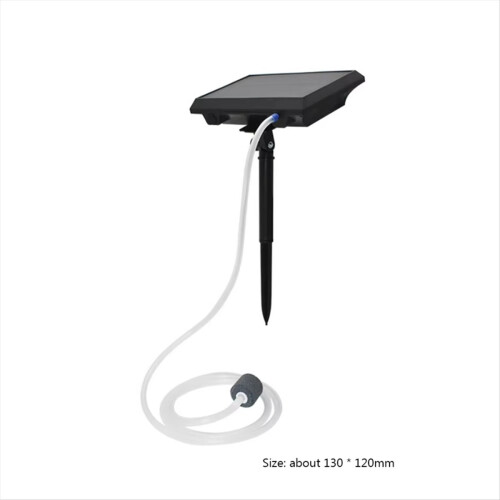 Fish Pond Solar Air Pump Multi-Function USB Charging Ventilator Aquari 2