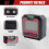 Precision Digital Inclinometer Electron Goniometers Magnetic Base Digital Protractor Angle Finder Bevel Box -Red 3