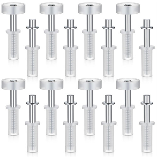 Bifold Closet Door Hardware, 16Pcs Bi-Fold Doors Top Roller Guide Whee