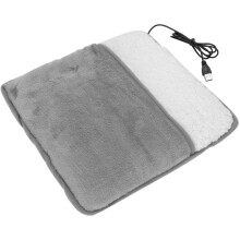 Aquecedor de pés elétrico para um calor aconchegante, com alimentação USB prática que garante flexibilidade em qualquer ambiente.