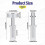 Bifold Closet Door Hardware, 16Pcs Bi-Fold Doors Top Roller Guide Whee 3