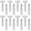 Bifold Closet Door Hardware, 16Pcs Bi-Fold Doors Top Roller Guide Whee 2
