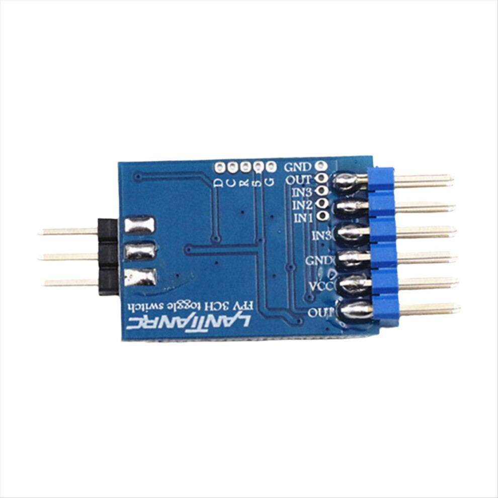 Fpv 3Ch Toggle Switcher Module Camera Switch Pwm 5-12V Video Compatiba 4851441391808