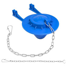 1 SET Kit di Sostituzione Universale per Valvola A Farfalla per WC da 2 Pollici con 2 Catene In Acciaio Inossidabile di Ricambio