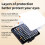 3000-9900K LED Video Light Rechargeable Soft Panel Portable Photograph 4