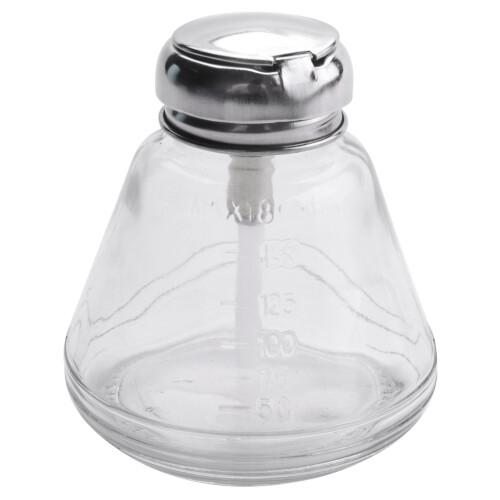 TöM Nagellack Makeup Remover Pump Dispenser Glas Push Down Pressflaska 1