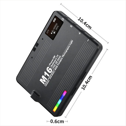 3000-9900K LED Video Light Rechargeable Soft Panel Portable Photograph 2