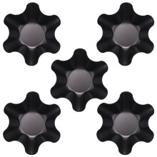 Large Non-Stick Fluted Tortilla Shell Pans Taco Salad Bowl Makers, Non-Stick Carbon Steel, Set Of 4 Tostada Bakers