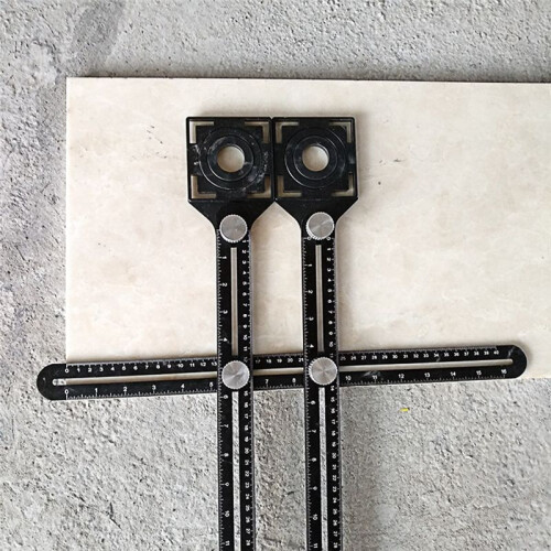 Double-Headed Tile Opening Locator Multi-Functional Tiling God 2