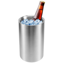 Insulated Wine Cooler Bucket With Wine Aerator - Fits 750Ml Wine Bottles, Keeps Wine Cold For Hours | Sweat-Free Stainless Steel Wine Bottle