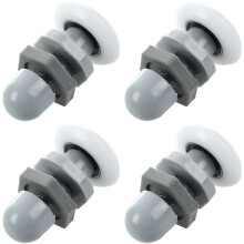 4X Sostituzione Porta Doccia Wheel Roller Corridore Diametro 25 mm