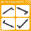 L-shape  Double  Socket Wrench Suitable for Routine Screwdriver Bits Utility Tool 7
