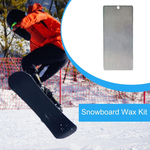 Ski Wax Scraper, Stainless Steel Snowboard Wax Scraper 2