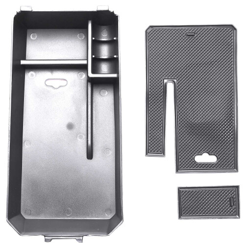 Car Center Console Armrest Box Storage Box Container Tray Organizer Accessories for   C Glc Class W205 2015+