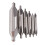 6 PCS HSS Combined Center Drills Bit Set Countersink 60 Degree Angle 5/3/2.5/2/1.5/1 mm 1