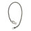 Retro Antique Vintage Pocket Watch Chain Bronze 1