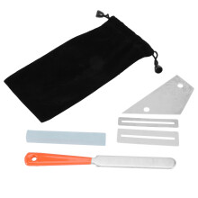Guitar Fret Crowning File Leveling Tool Grinding Protectors Repair Part Set Guitar Repair Tool Accessories