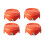 4Pcs Lawn Mower Accessories -080-/90583594 Replacement Spool Mowing He 2