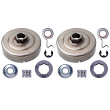 2X 325-7 Kit Cuscinetto Ruota Dentata Cerchio Frizione per Stihl MS180 018017 MS170 MS250 MS230 MS210 MS180C Motosega
