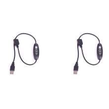 2X Termostato Riscaldatore Termoregolatore USB 5V-12V 3 Velocità Regolabile 24W