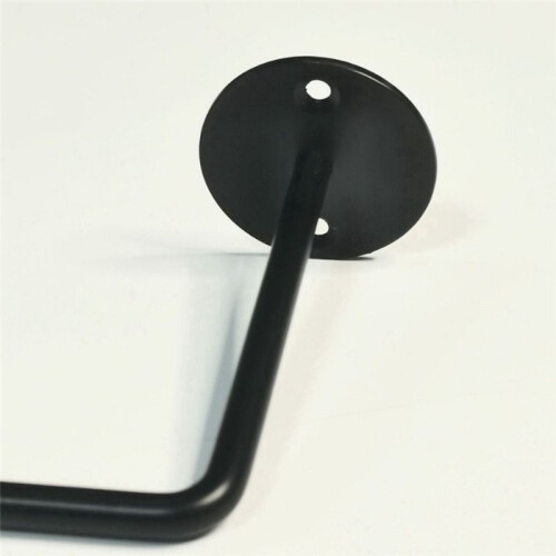 Hanging Multi-Purpose Hanging Rod Iron Ring Clothes Organizer with Hooks Kitchen Bathroom Towel Racks 2