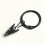 Hanging Multi-Purpose Hanging Rod Iron Ring Clothes Organizer with Hooks Kitchen Bathroom Towel Racks 2