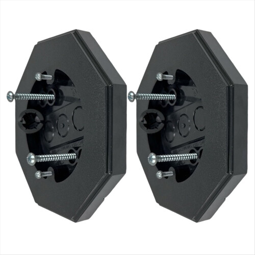 2Pack Siding Mounting Block 8161,Vertical Siding Lamp Octagon Mounting