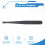 Manual Tool Black Plastic Flat Tip Anti-static Tweezers 2