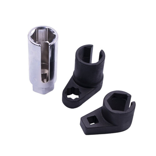 Oxygen Sensor Remover Socket 22Mm Wrench 3 Pcs Wire Gate Accesses Side
