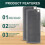 Black 8 In 1 Game Card Memory Card Case For  PS Vita 4