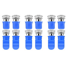 Drain Backflow Preventer Confezione da 12, Valvola Unidirezionale per Tubi Tubi da Scarico per Pavimento da Bagno, Resistente Agli Odori E Agli