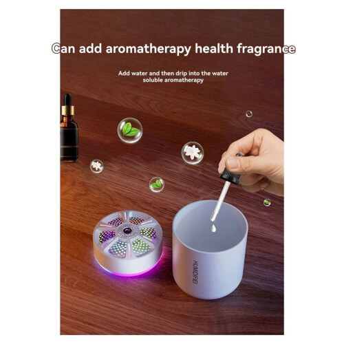 180ML  Air Humidifier USB Electric Aroma Diffuser Essential Oil Purifier Aromatherapy Mist Maker Lights B 1