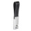 Genuine Leather Belt 3 Loop Strap Quick Release keyring Keychain Key Fob ring Black + Silver 3