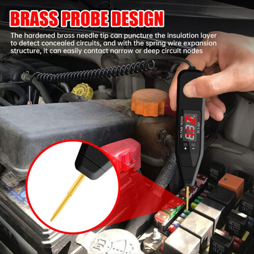 5-32V Car Electrical Circuit Test Pen Digital Electric Voltage Power P 2