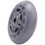 Skidskor 608ZZ Bearing Inline Skate Wheel Klargrå 3
