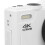 Retro Digital Camera 64MP Stabilization Video Pause Function 3 Inch IPS Screen Digital Camera for Vlogging White 6