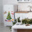 Refrigerator Magnetic Christmas Tree Reusable Holiday Decorations, Bright Magnetic Decorations 7