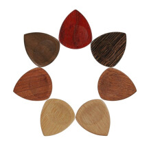 Wooden Acoustic Guitar Picks, Wooden Guitar Picks for Electric, Acoustic or Bass Guitar