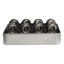 16PCS 608Z Steel Bearings for Roller Skates Skateboard Wheels High Speed Bearings Skating Upgraded Accessories