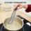Candy/Jelly/Deep Fry Thermometer, Stainless Steel, with Pot Clip Attachment and Quick Reference Temperature Guide 2