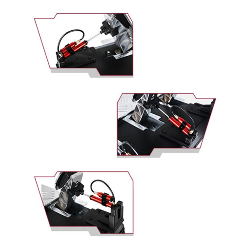 Pedal Part Adjustable Hydraulic Damper Kit Pedal Modification Kit for Thrustmaster T3PA Pro 1xBrake Damping 1