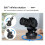 YT-1200 Auto Motorized Rotating Panoramic Remote Control Pan Tilt Video Tripod Stabilizer for Smartphone Cameras 10