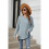 Women  Crew Neck Casual Tunic Tops Light  S 2
