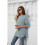 Women  Crew Neck Casual Tunic Tops Light  S 7