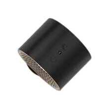 Nail-Free Double- Warm Light Wall Lamp Home Bedroom Bedside Lamp Corridor Advanced Atmosphere Nightlight Black